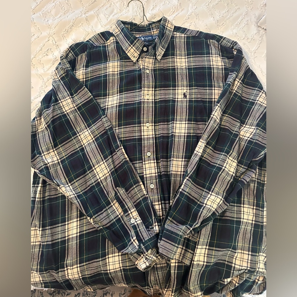 Polo Ralph Lauren size XXL long sleeve flannel button down